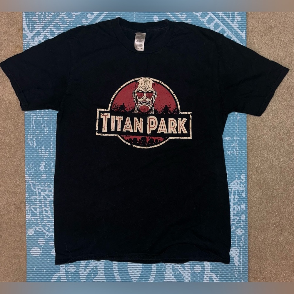 Attack on Titan Titan Park Anime Men’s Graphic Tee